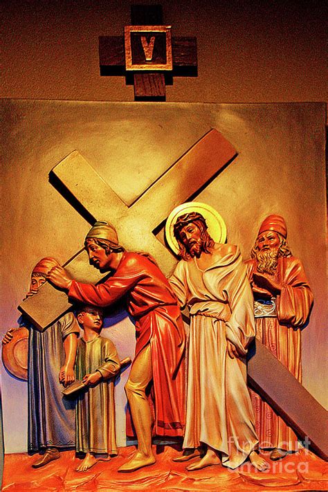 the fifth station of the cross